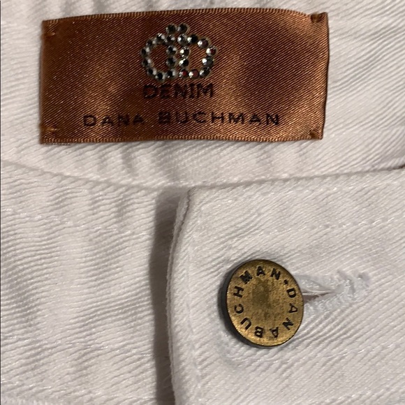 Dana Buchman Size 2 white Flare Jeans - Picture 4 of 5